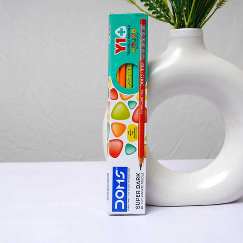 Personalised Doms  Extra Dark Pencil For Kids